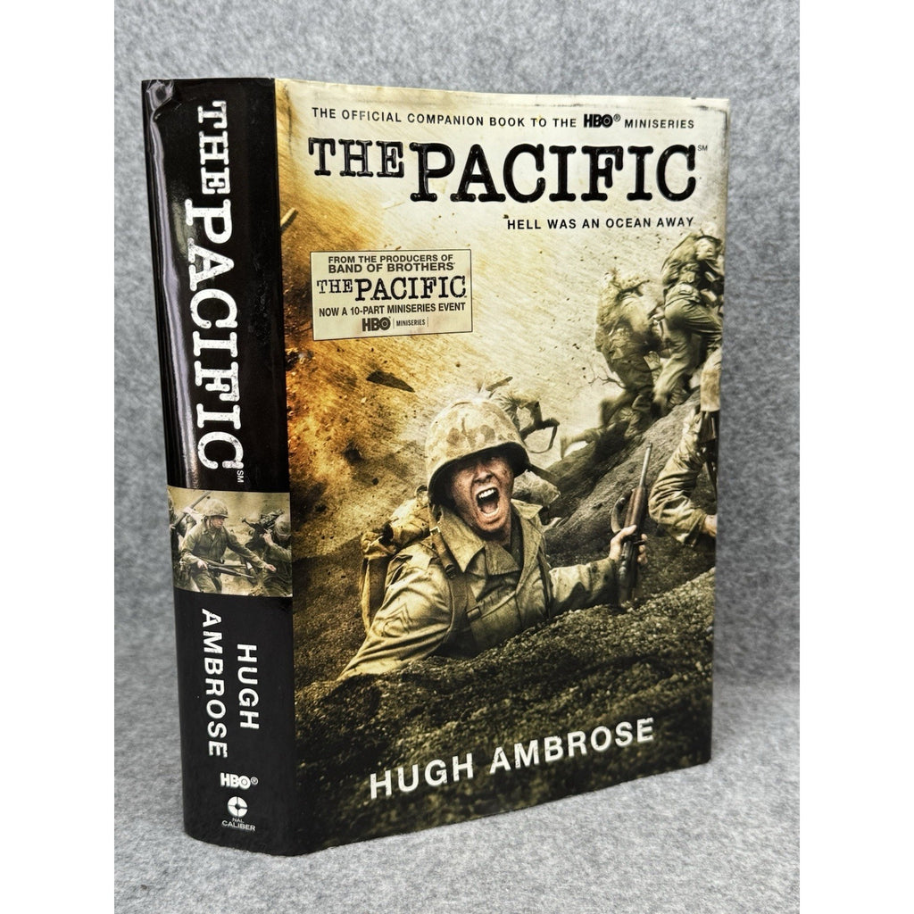 The Pacific Signed 16x Hugh Ambrose HBO Cast R.V. Burgin WWII Marines 1st