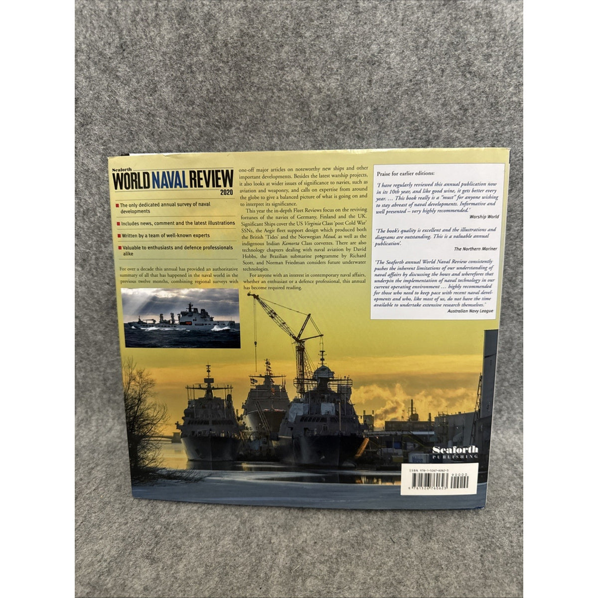 Seaforth World Naval Review 2020 by Conrad Waters (2019, Hardcover)