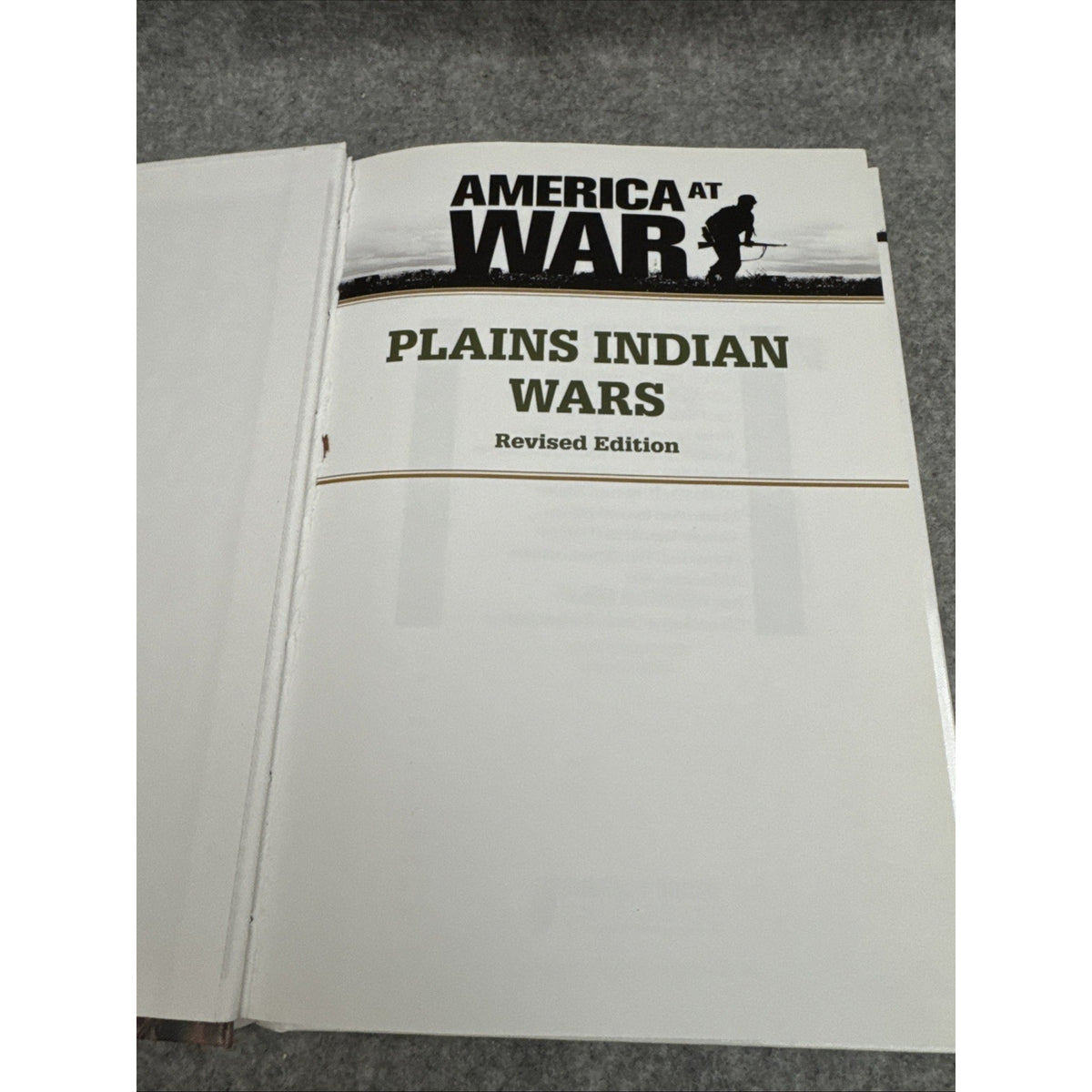 Plains Indian Wars by Sherry Marker (2010, Hardcover, Revised Edition)