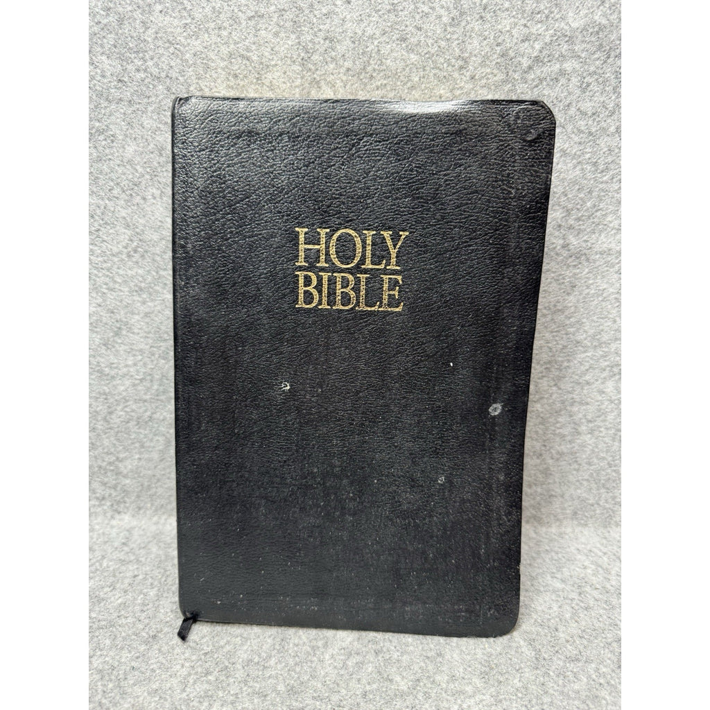 KJV Holy Bible Giant Print Red Letter Thumb Indexed Bonded Leather Nelson 895