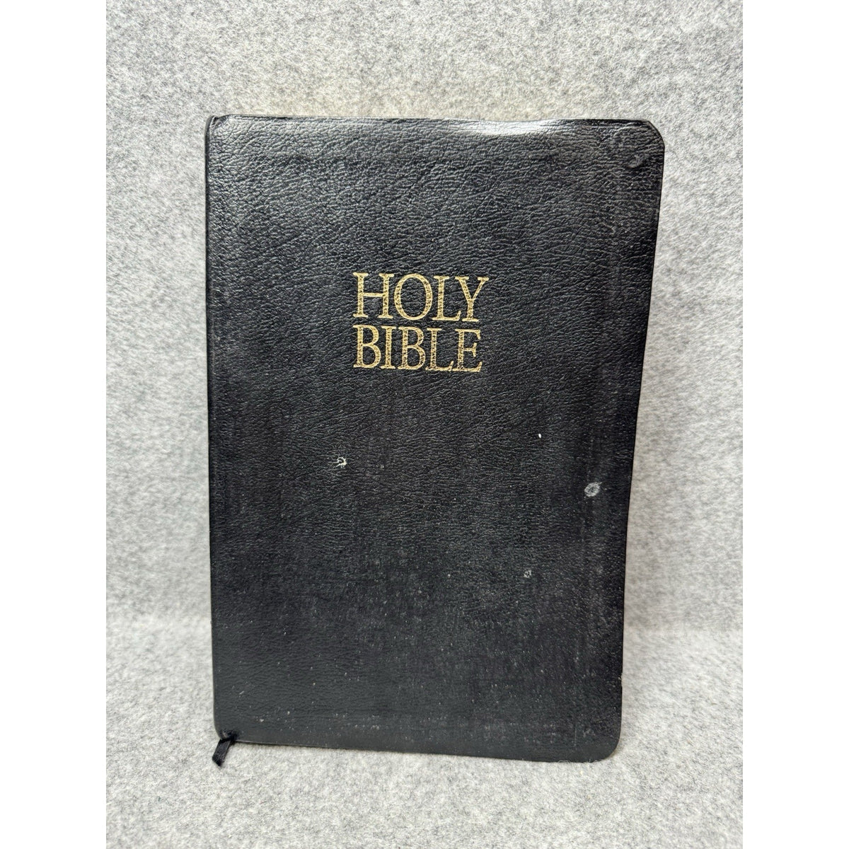 KJV Holy Bible Giant Print Red Letter Thumb Indexed Bonded Leather Nelson 895