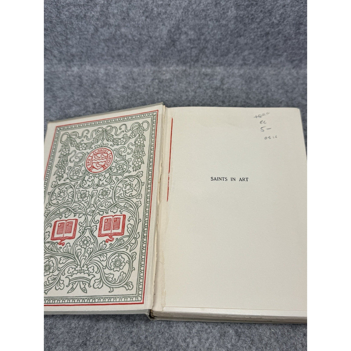 1906 Saints in Art Clara Erskine Clement Illustrated Decorative Binding Gilt Top
