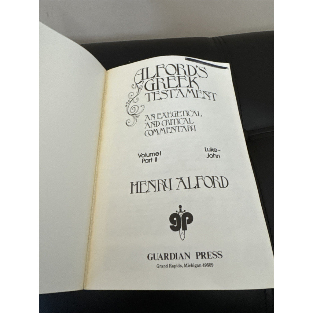 Alford's Greek Testament and Exegetical and - Paperback, by Henry Alford -