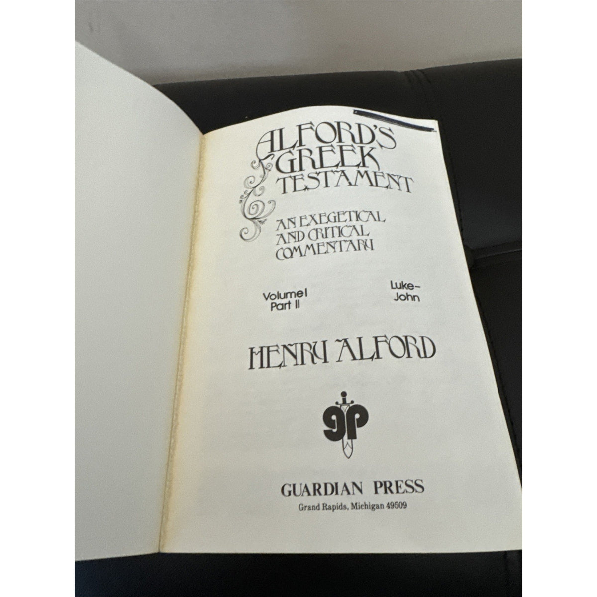 Alford's Greek Testament and Exegetical and - Paperback, by Henry Alford -