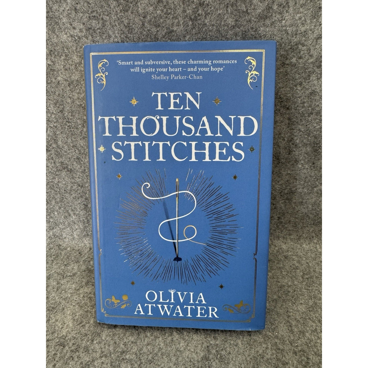 Signed Ten Thousand Stitches Olivia Atwater FairyLoot HC 2022