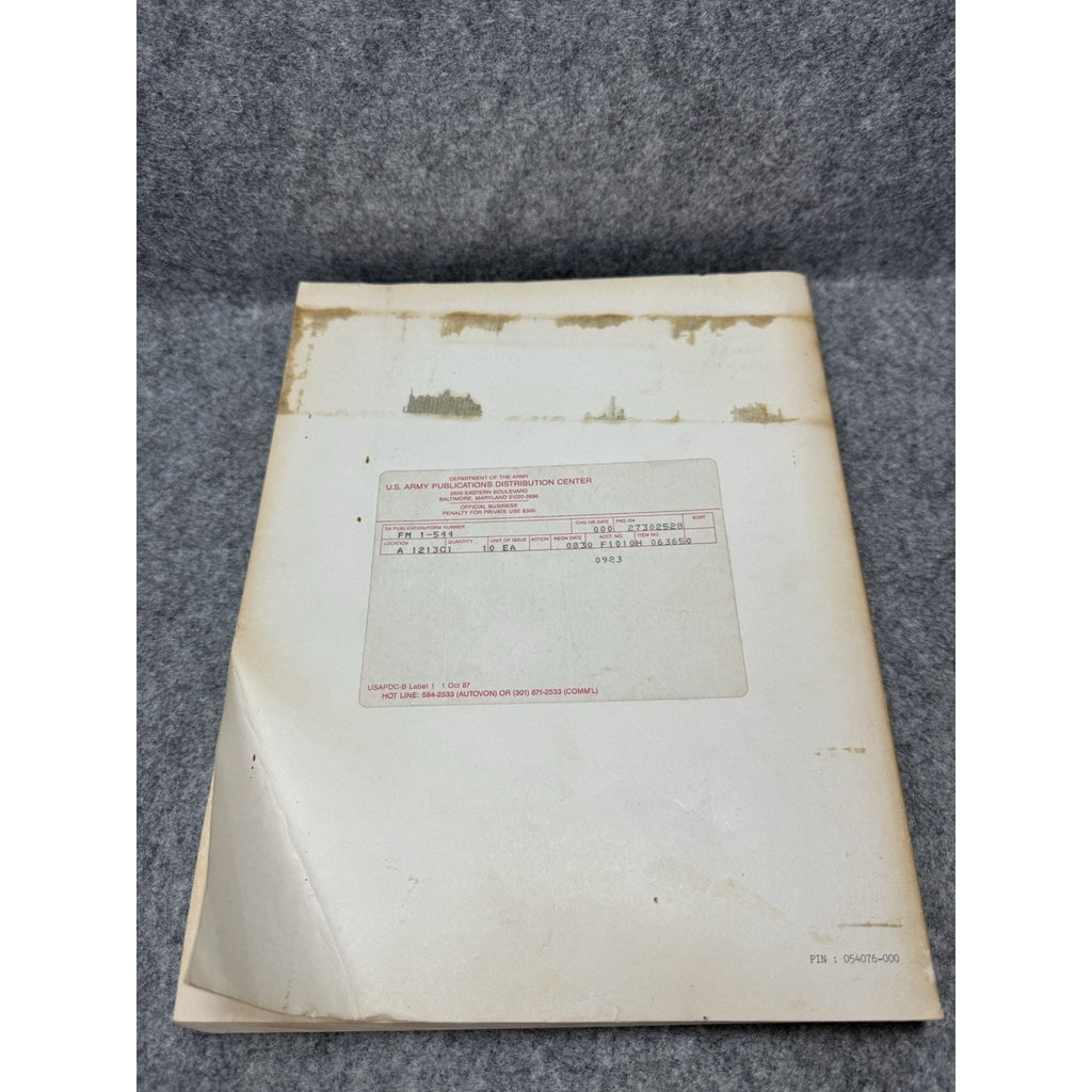 1984 US Army FM 5-553 General Drafting Field Manual Technical Drawing