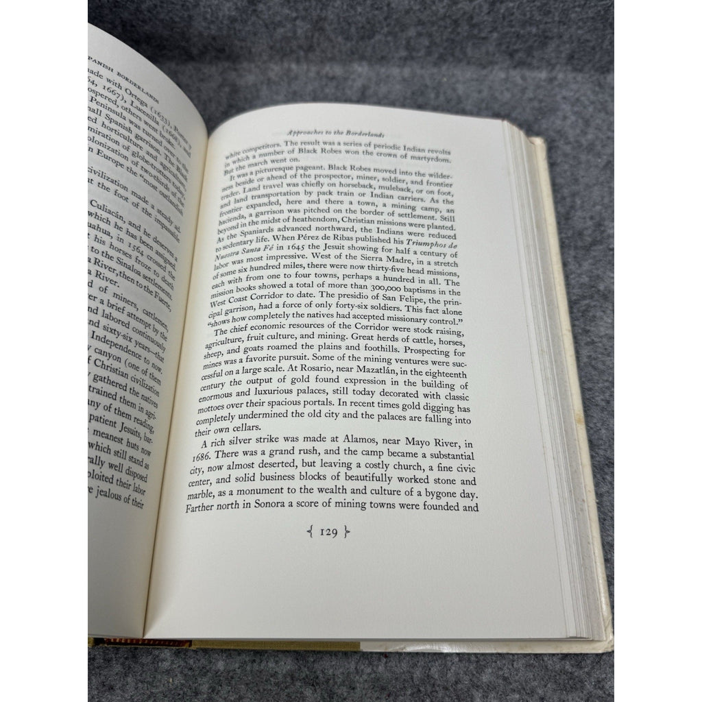 Bolton and the Spanish Borderlands Herbert E Bolton 1964 First Edition HC DJ