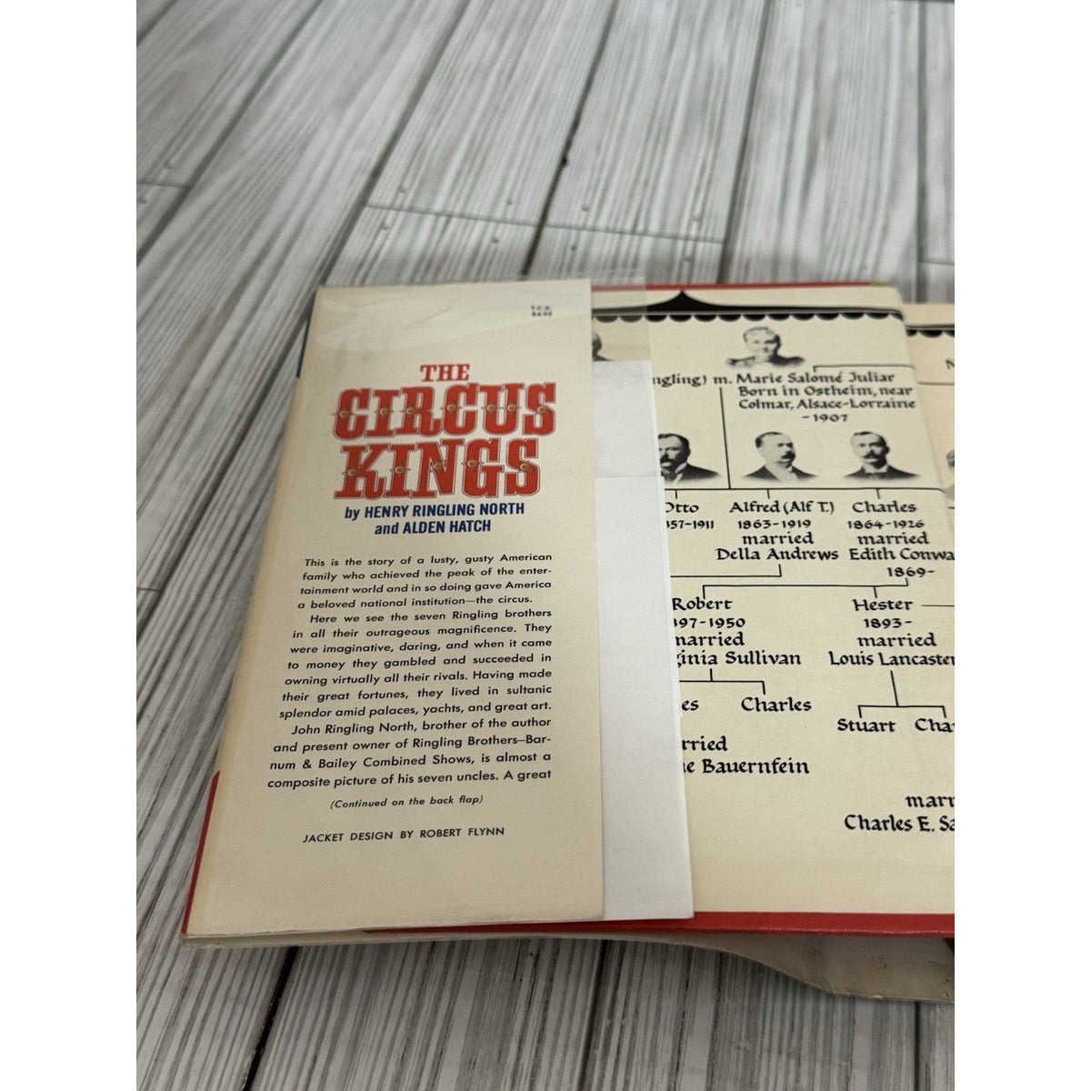 The Circus Kings Ringling Family Story 1960 1st Ed HC DJ + Inserts