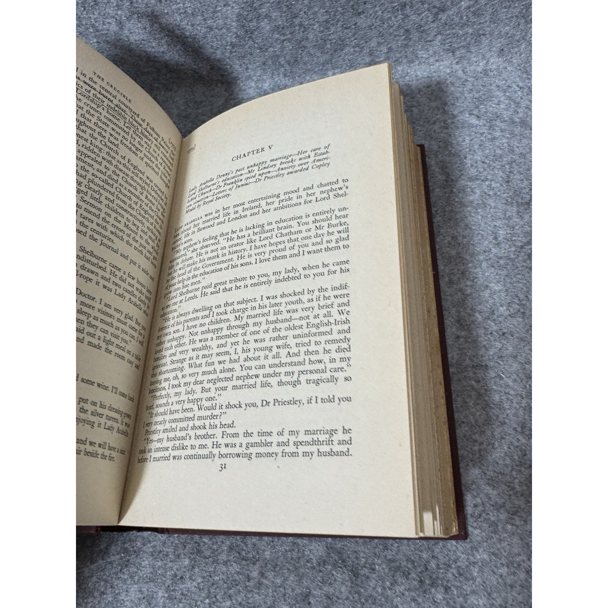The Crucible Story of Joseph Priestley John Graham Gillam 1954 HC Biography