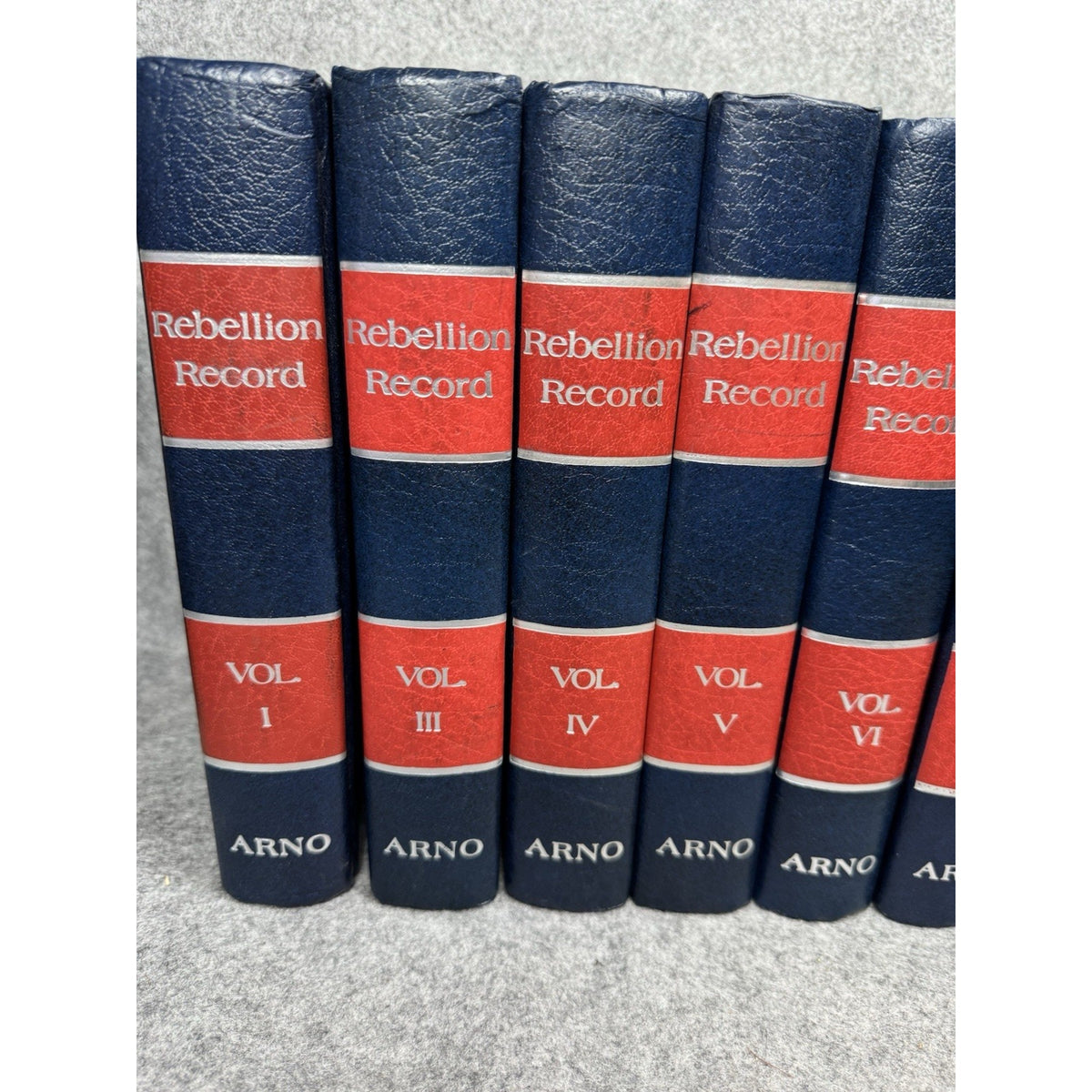Rebellion Record Civil War Frank Moore 10 Vol Set Arno 1977 Vols 1,3-11