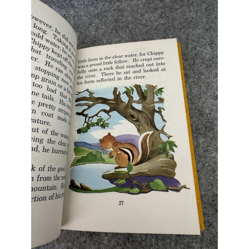 1947 Chippy Chipmunk’s Vacation Woodland Frolics Series HB Illustrated