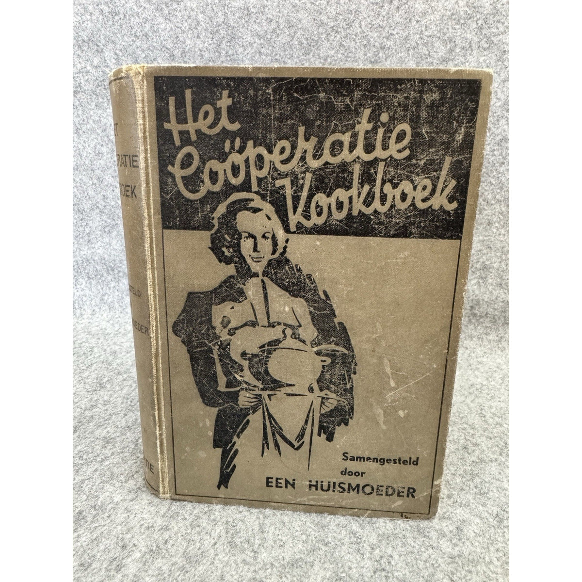 Het Coöperatie Kookboek HAKA Dutch Cookbook Rotterdam HC c1930s Vintage