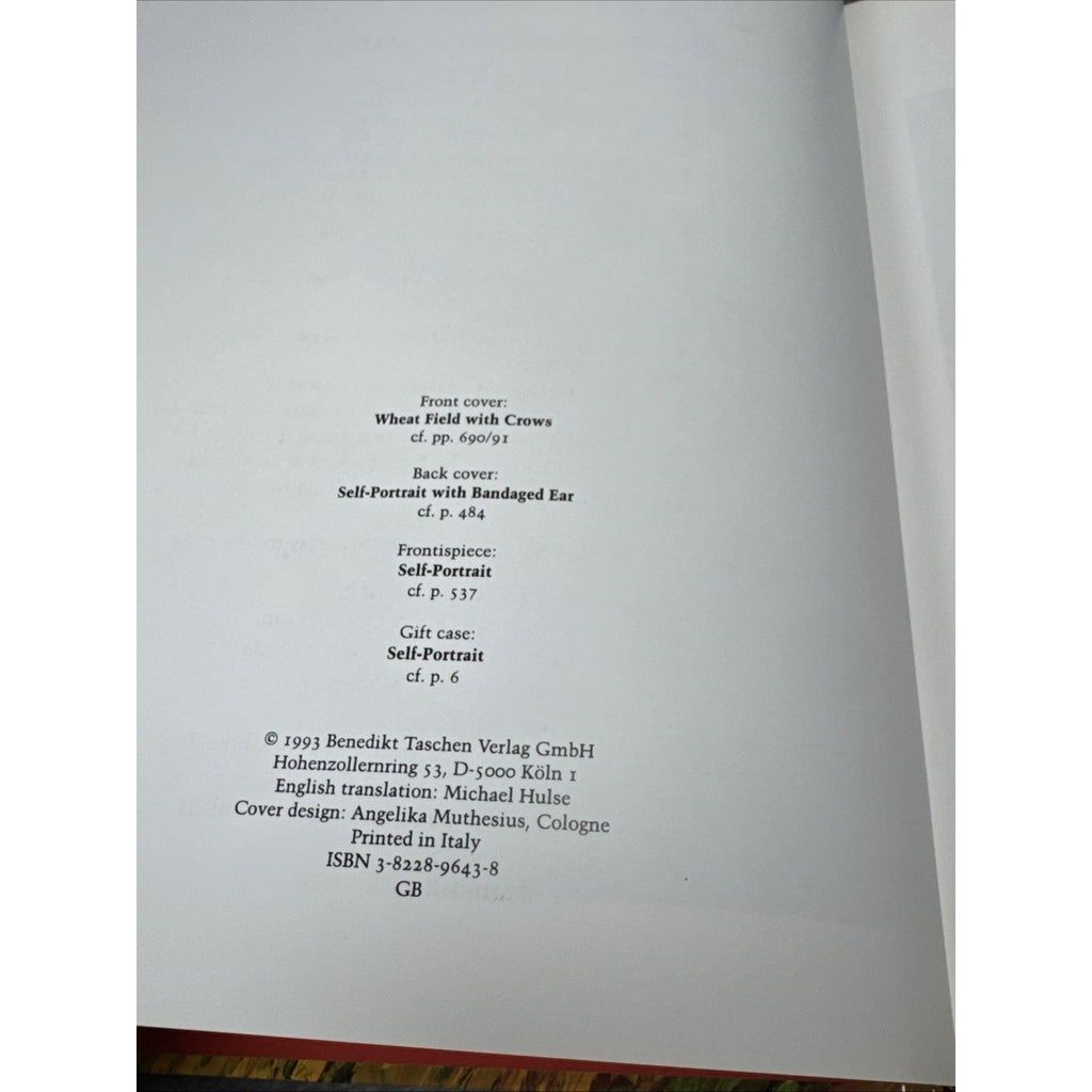 Van Gogh : The Complete Paintings Hardcover Ingo F. Walther Vol 2