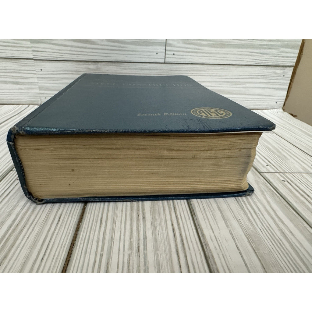 Manual of Steel Construction 7th Ed AISC 1970 Hardcover Engineering