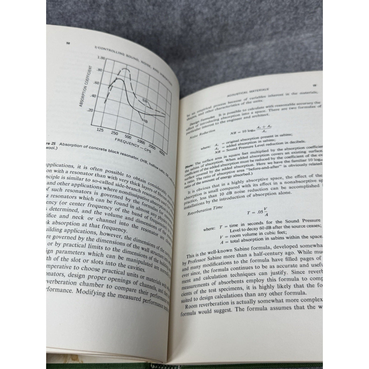 Sound Noise and Vibration Control Lyle F. Yerges 1969 Hardcover Engineering