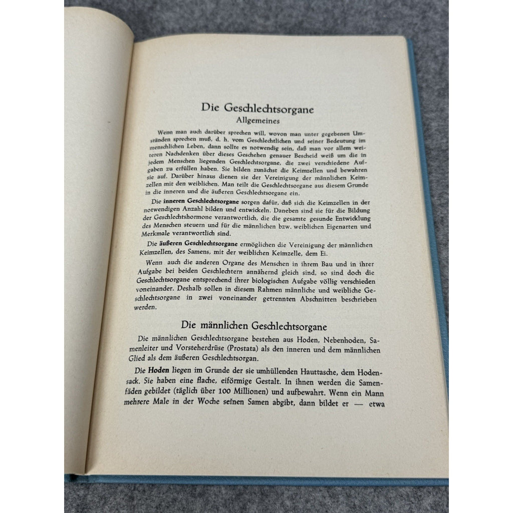 1958 Man Muss Auch Darüber Sprechen Breuer 2nd Ed German Sex Education