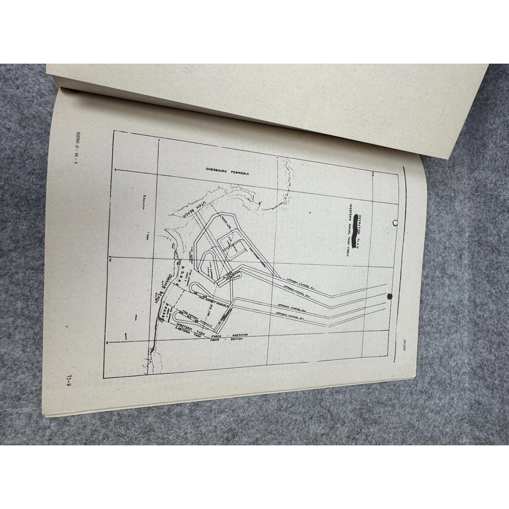 WWII Secret D-Day Intelligence Bulletin No 19 Operation Overlord US Fleet