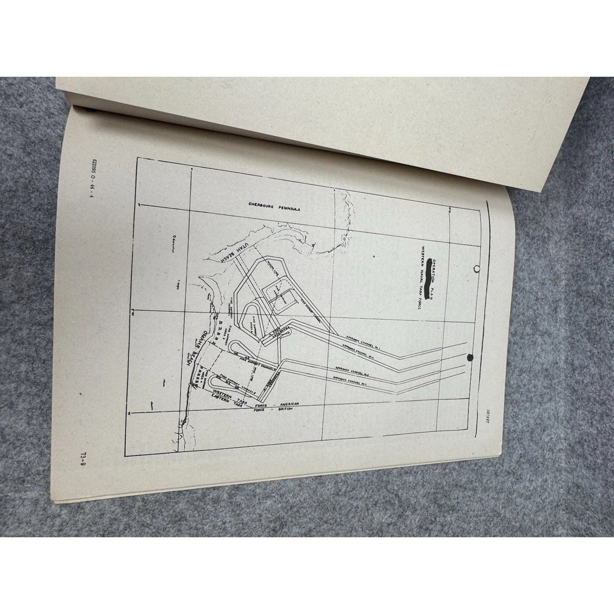 WWII Secret D-Day Intelligence Bulletin No 19 Operation Overlord US Fleet