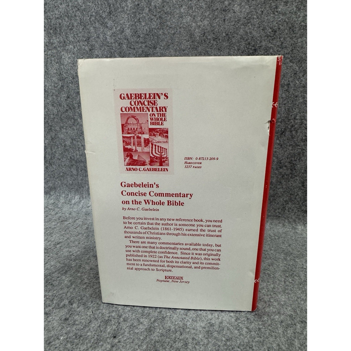 The Two Babylons Alexander Hislop Hardcover Loizeaux Brothers Theology
