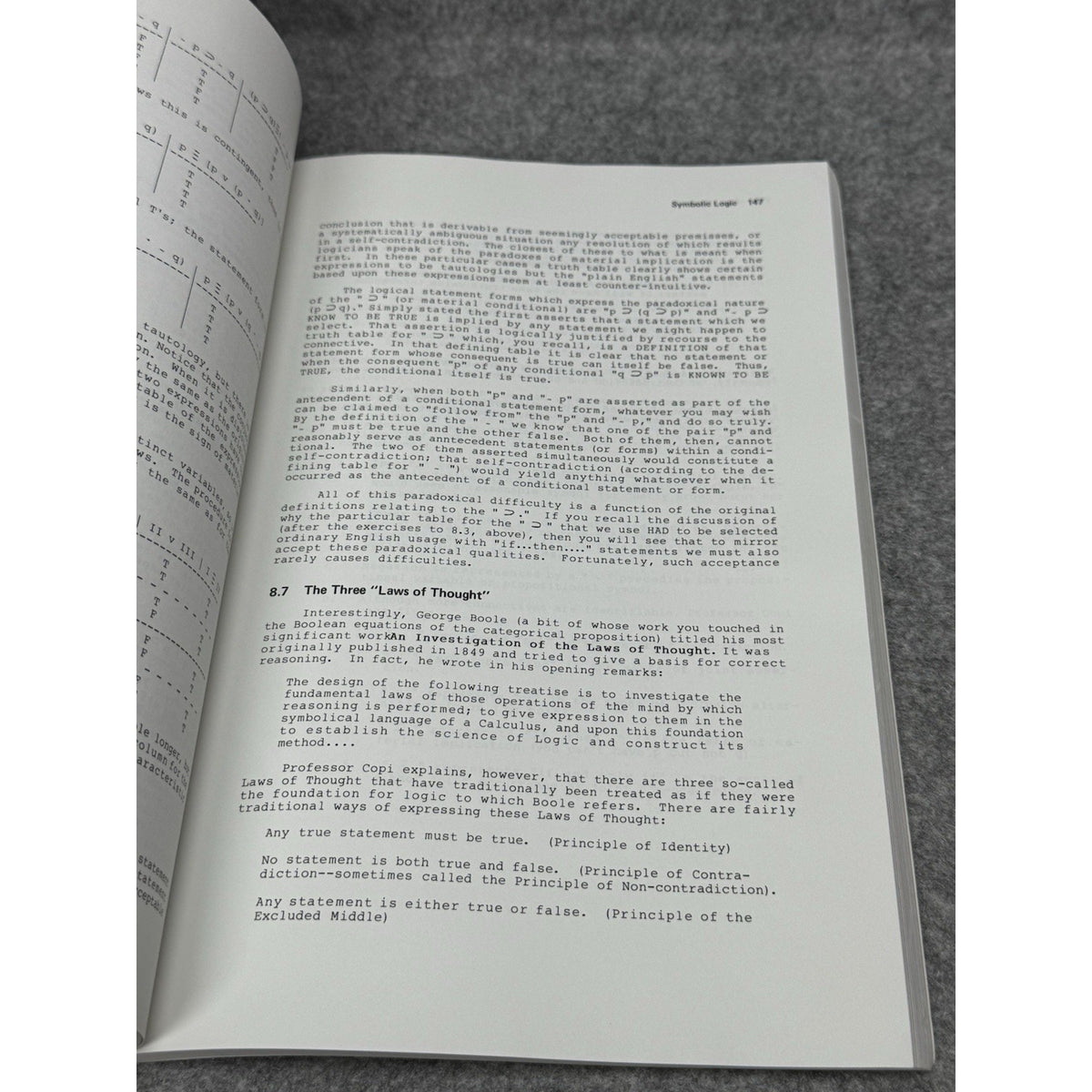 1986 Introduction to Logic Study Guide Copi 7th Edition Richard W Miller