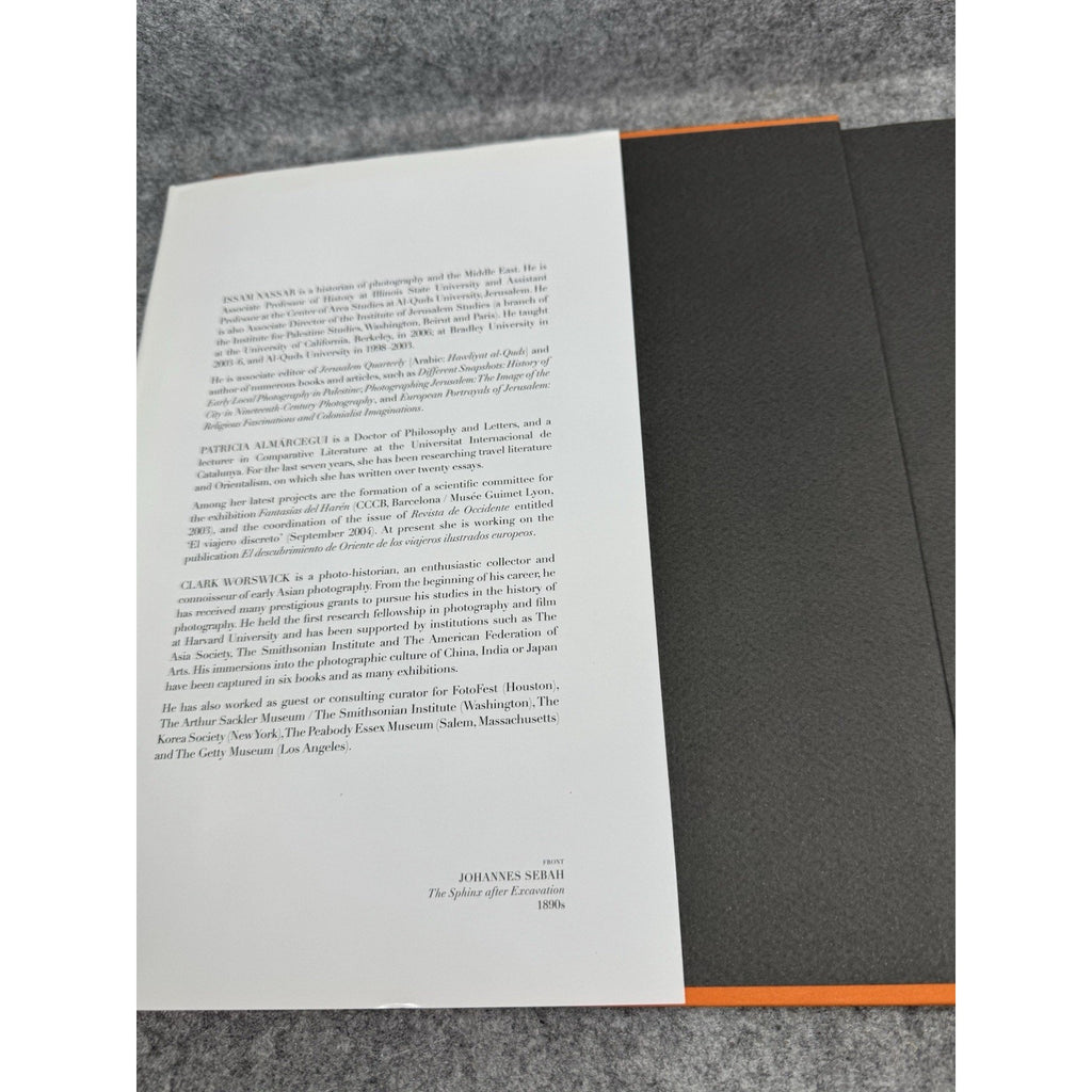 Gardens of Sand 2010 Middle East Photography 1859-1905 Nassar Hardcover DJ