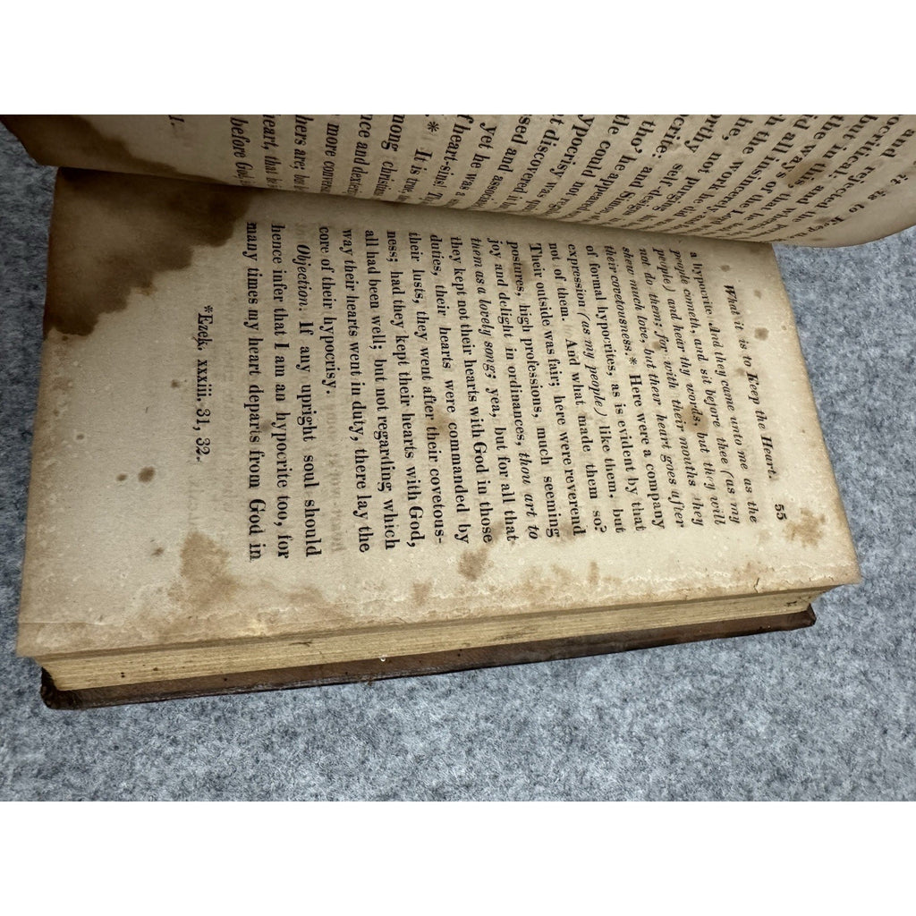1826 John Flavel Saint Indeed Great Work of a Christian Leather Bound
