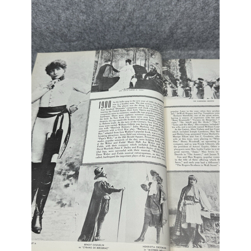 1950 Pictorial History of the American Theatre Daniel Blum Broadway Illustrated