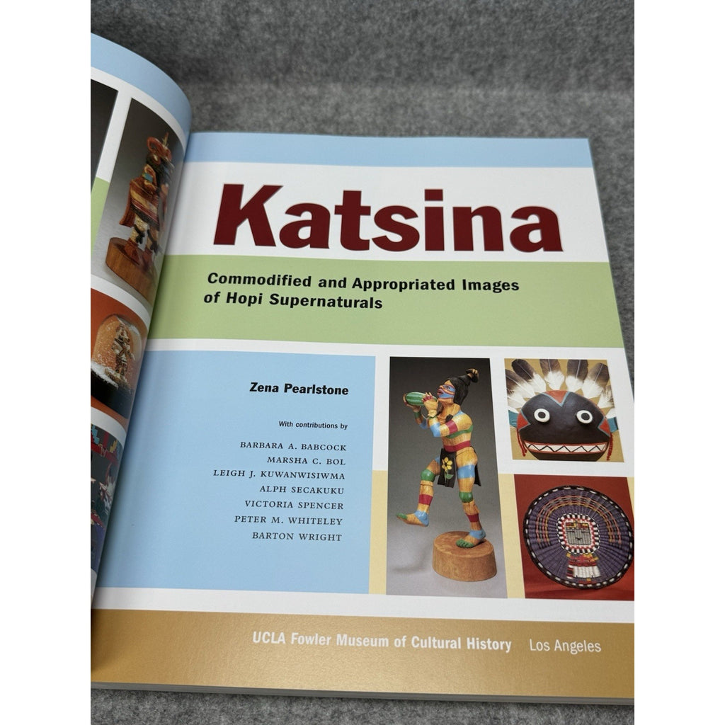 Katsina 2001 Hopi Kachina Dolls Native American Art Zena Pearlstone