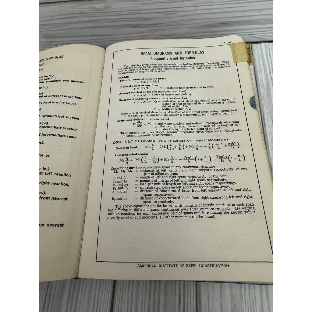 Manual of Steel Construction 7th Ed AISC 1970 Hardcover Engineering