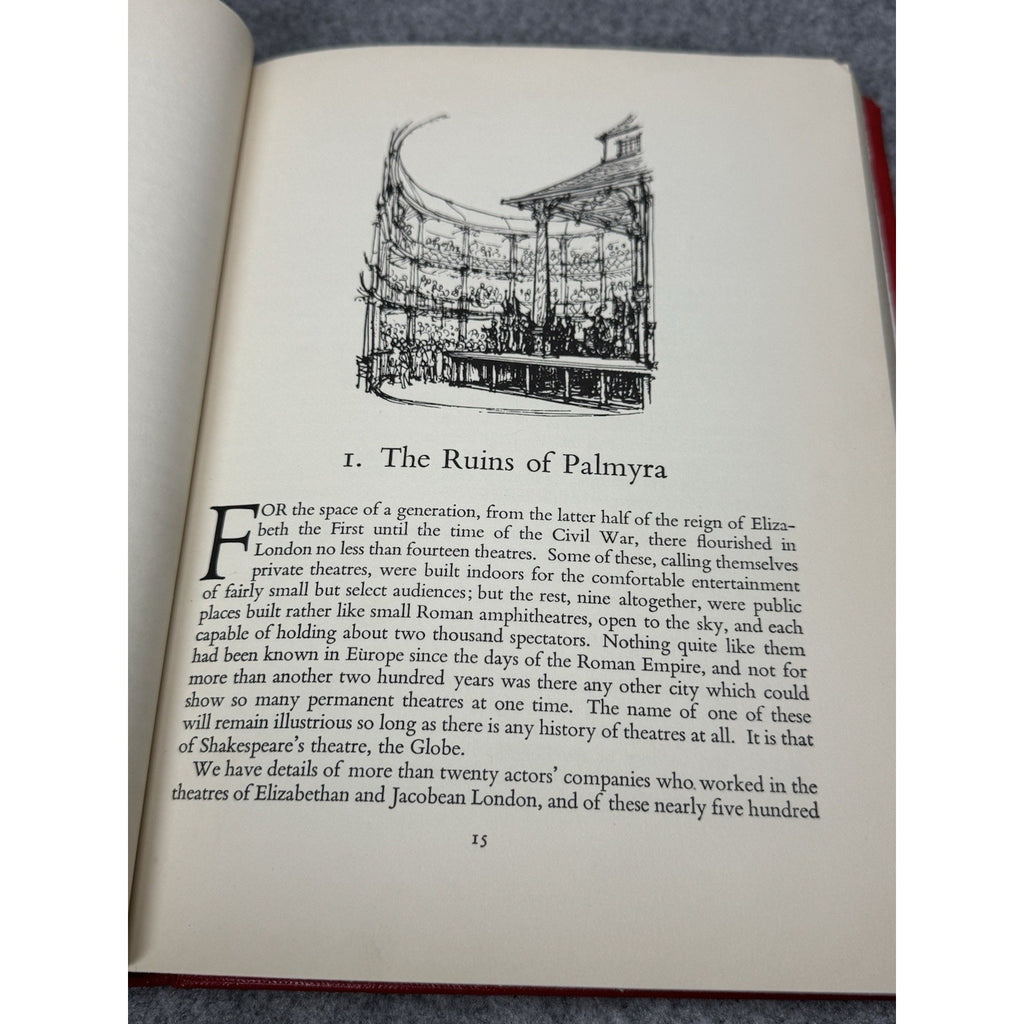 The Globe Restored C Walter Hodges 1954 First American Edition Shakespeare