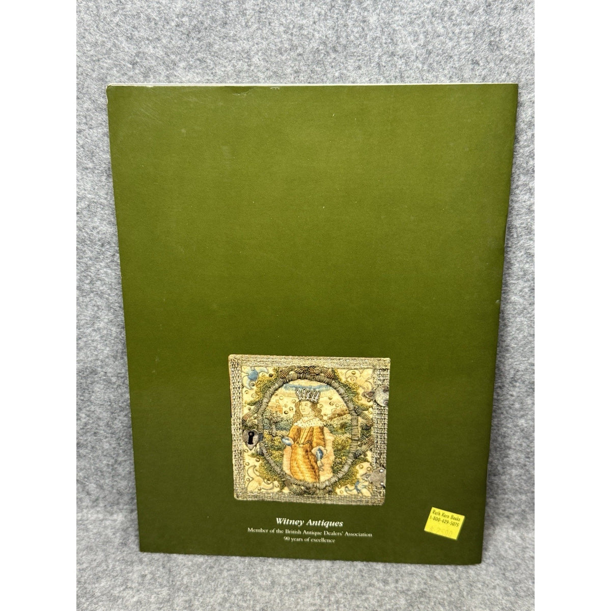 A Golden Age 2008 Witney Antiques Historic Embroidery Stumpwork Catalog
