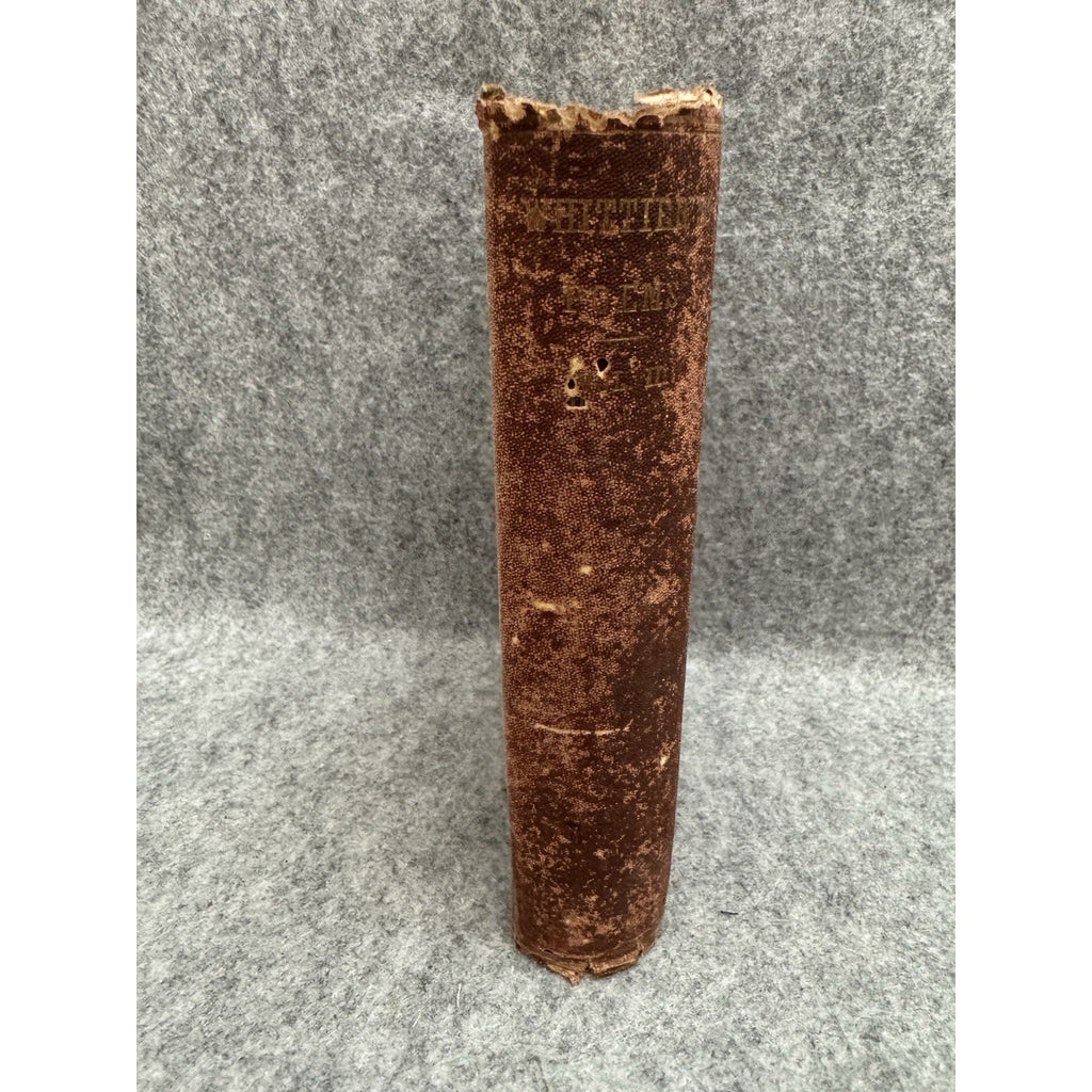 1872 John Greenleaf Whittier Poetical Works Vol II Antique HC
