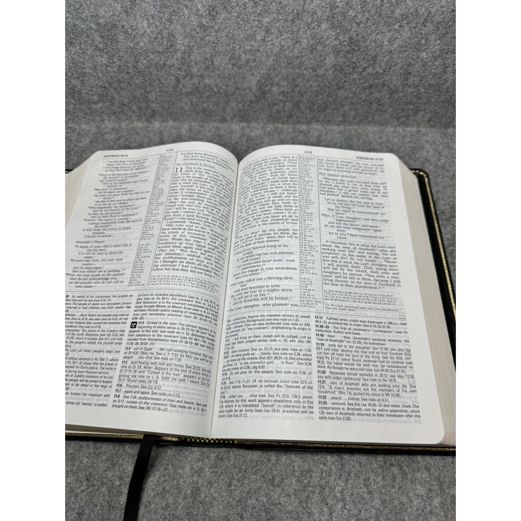 NIV Study Bible 1995 Zondervan Genuine Leather Red Letter Gilt Edges
