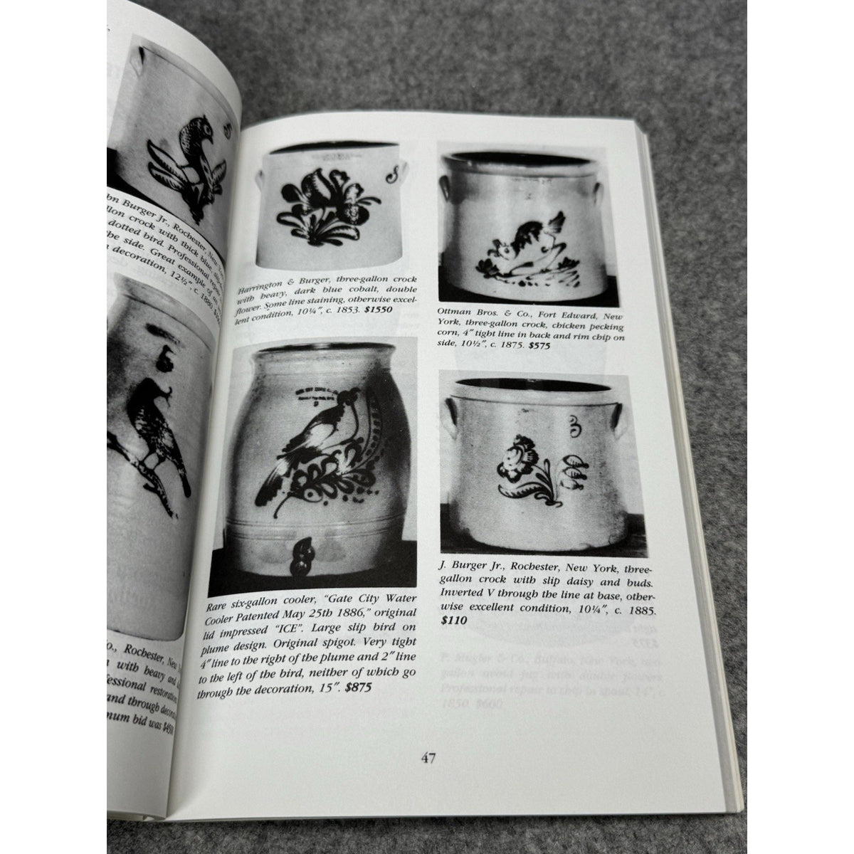 1995 American Stoneware Don & Carol Raycraft Price Guide Crocks Jugs Paperback