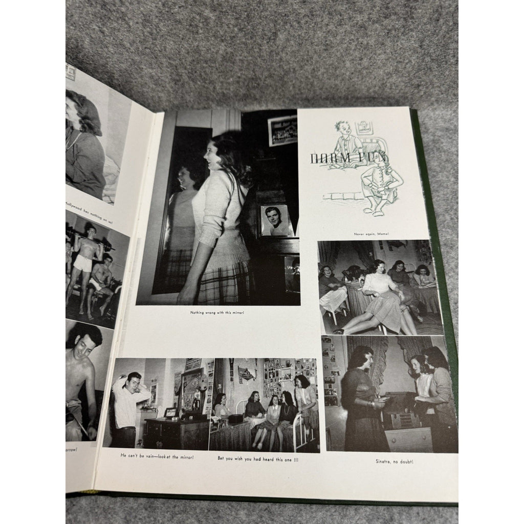 1944 Colonial Echo William & Mary Yearbook Williamsburg VA WWII Era HC