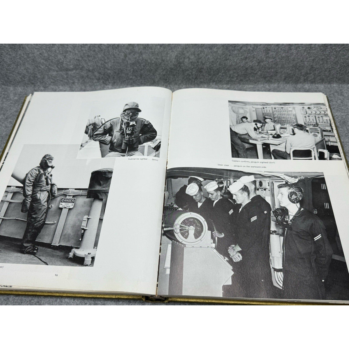 1961 USS Kitty Hawk CVA-63 Around the Horn Maiden Cruise Book US Navy