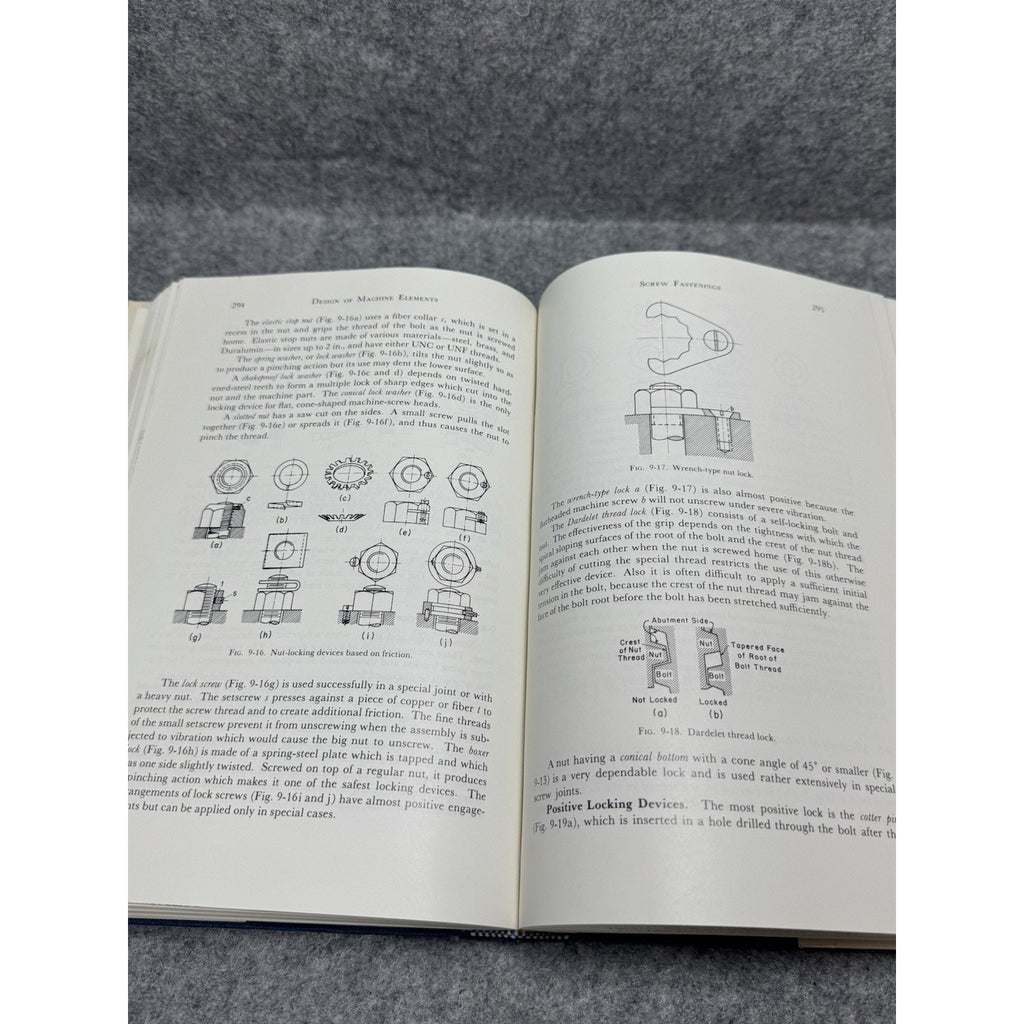 Mechanical Design of Machines 4th Ed 1968 Siegel Maleev Hartman HC DJ