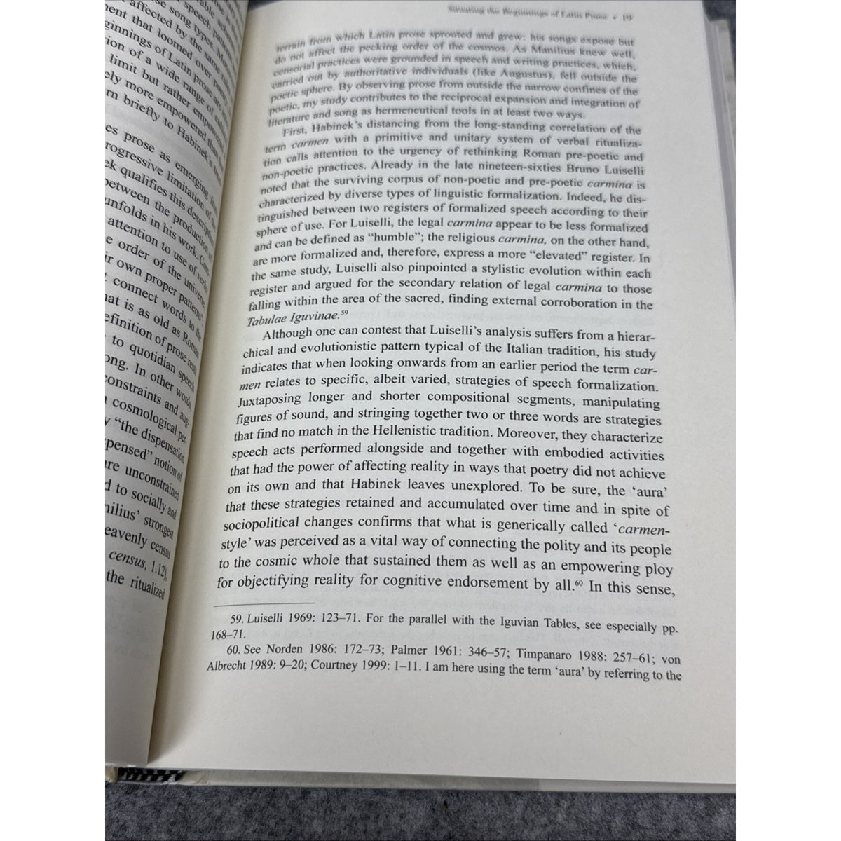 Cato the Censor and the Beginnings of Latin Prose : From Poetic Translation...