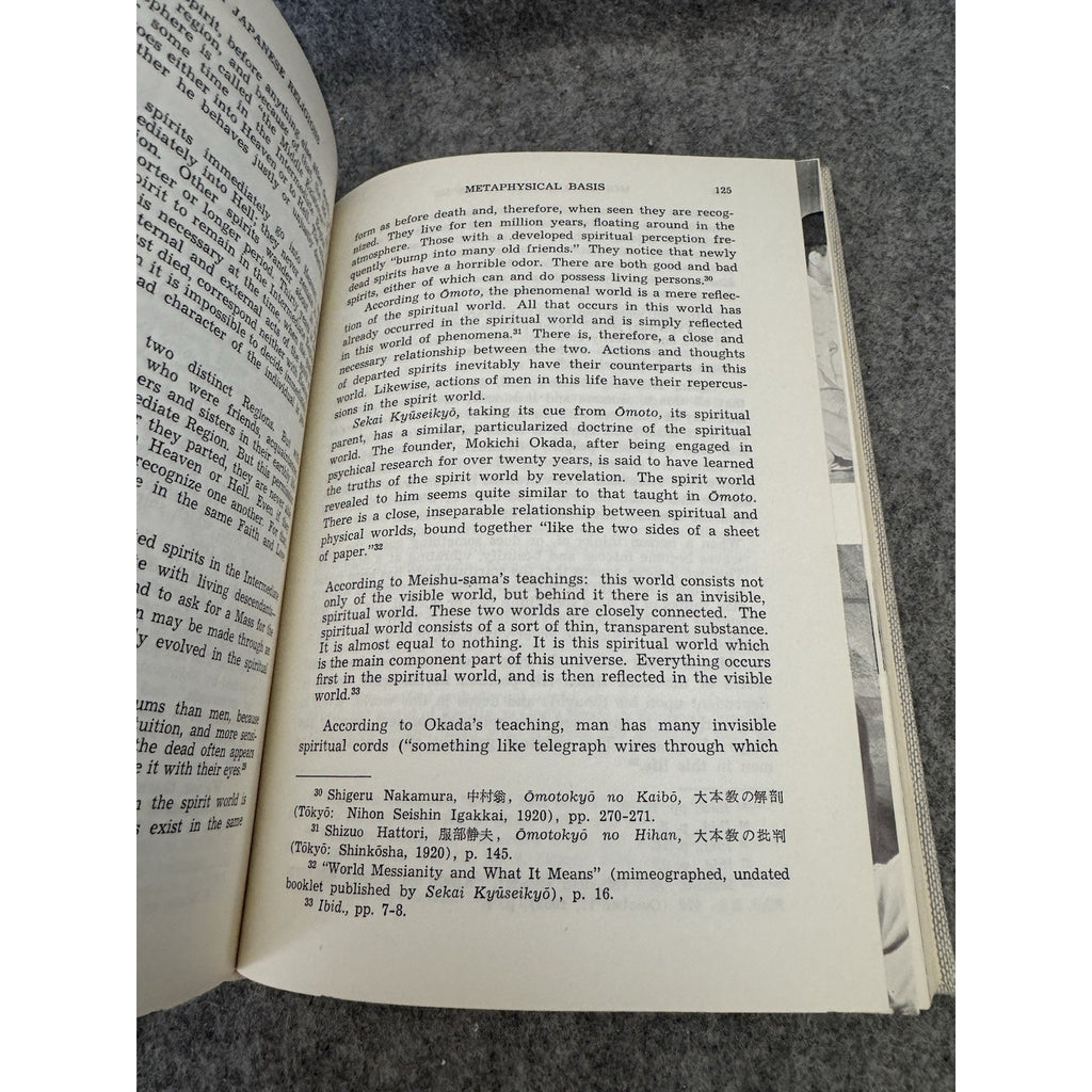 Modern Japanese Religions 1963 Offner Van Straelen Healing Omotokyo HC