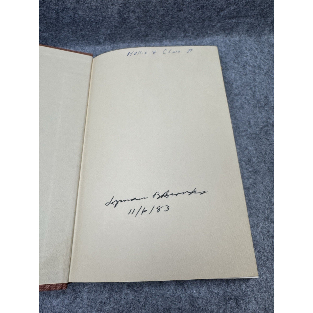 1983 Upward Norfolk State University Lyman Beecher Brooks Signed 1st Ed