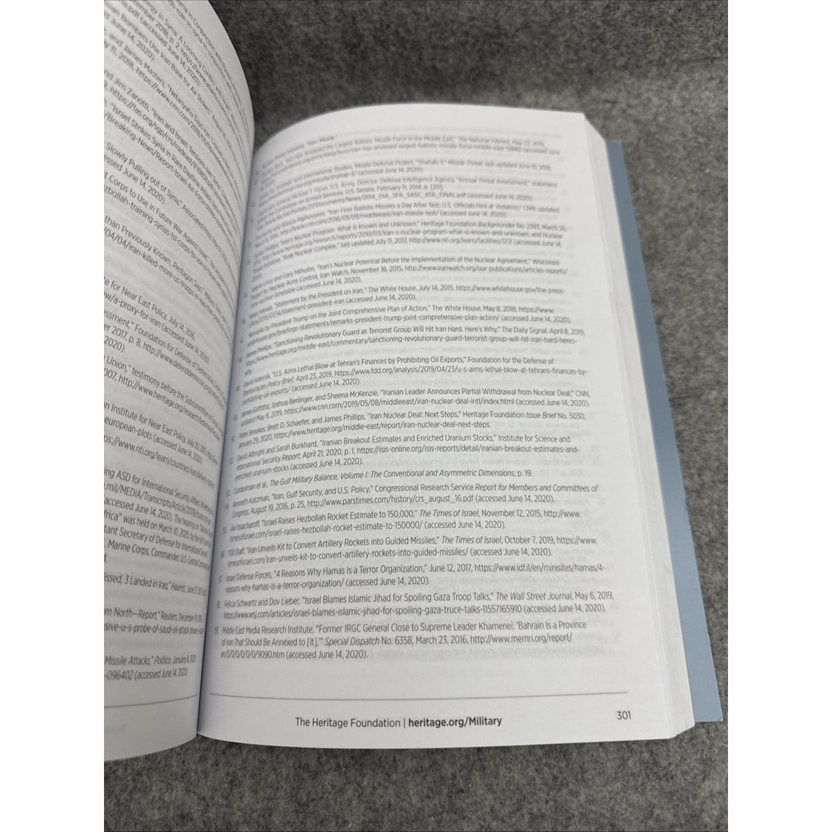 2021 Index of American Military Strength paperback