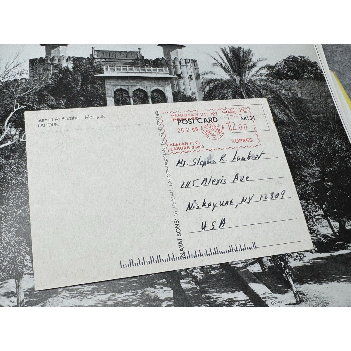 Lahore Illustrated Views of the 19th Century F.S. Aijazuddin HC DJ Postcards