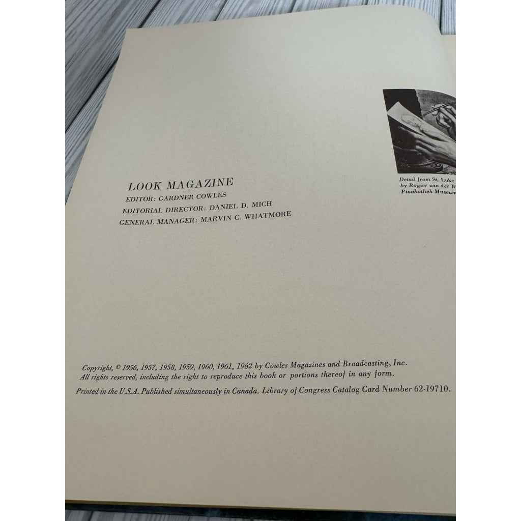The Story Behind the Painting (1962) LOOK Art Hardcover w/ Slipcase
