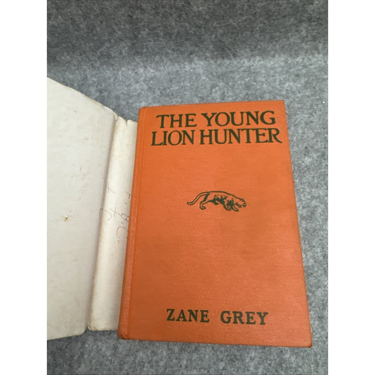 Zane GREY The Young Lion Hunter 1911 with DJ Very Good