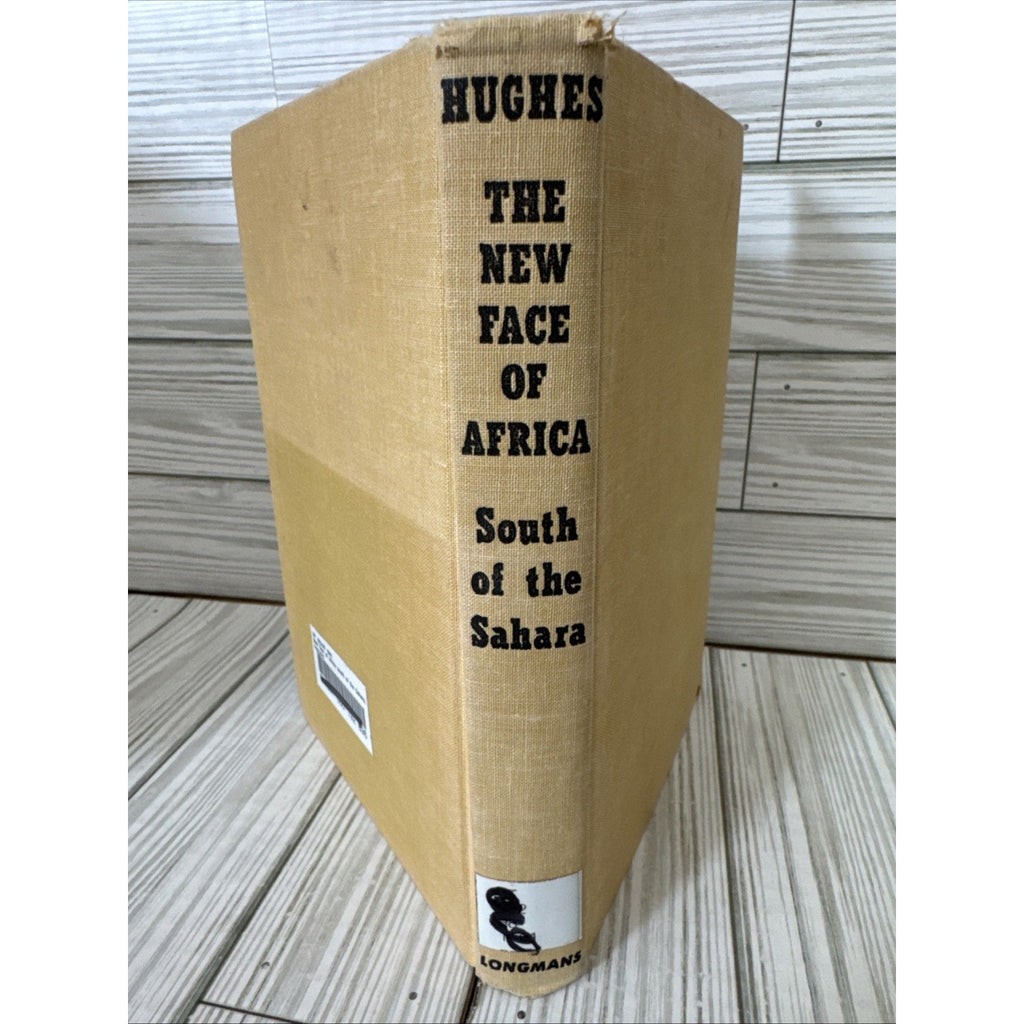 The new face of Africa south of the Sahara Hughes HC 1961 1st Ed