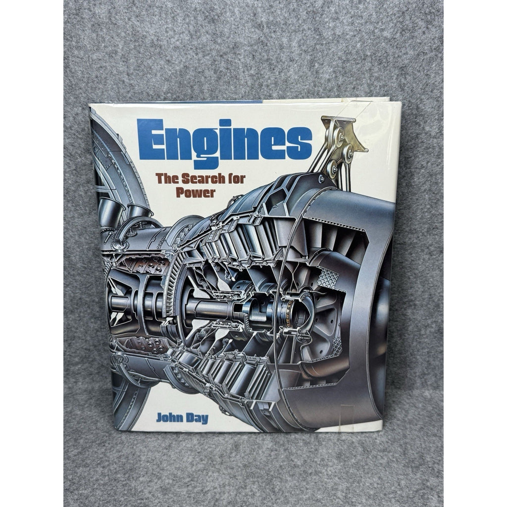Engines The Search for Power John Day 1st US Edition Illustrated Hardcover DJ