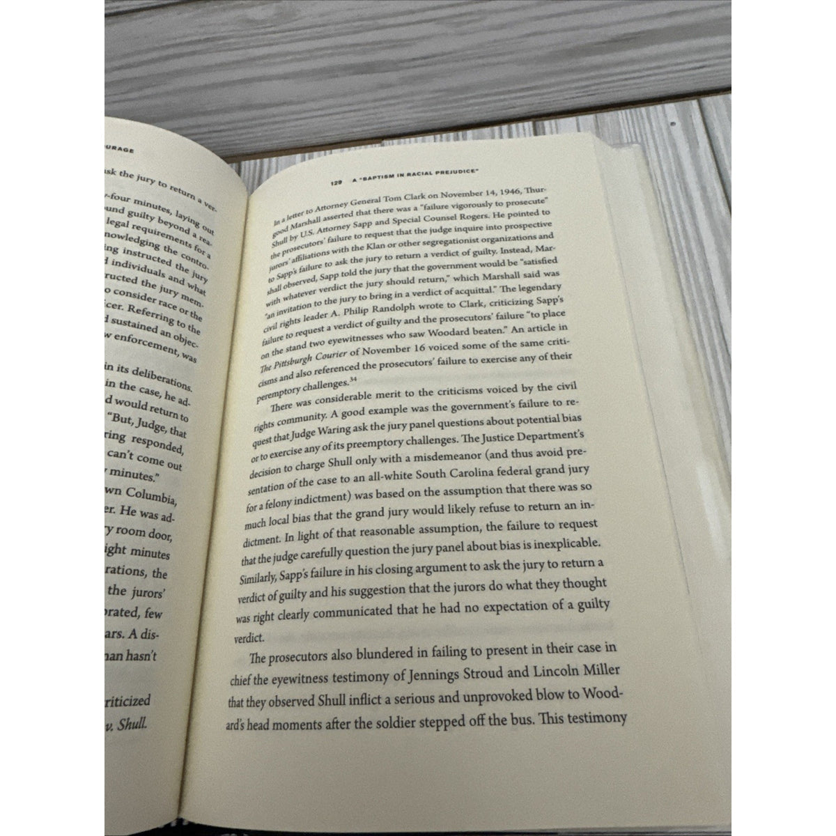 Unexampled Courage : The Blinding of Sgt. Isaac Woodard by Richard Gergel HC 1st