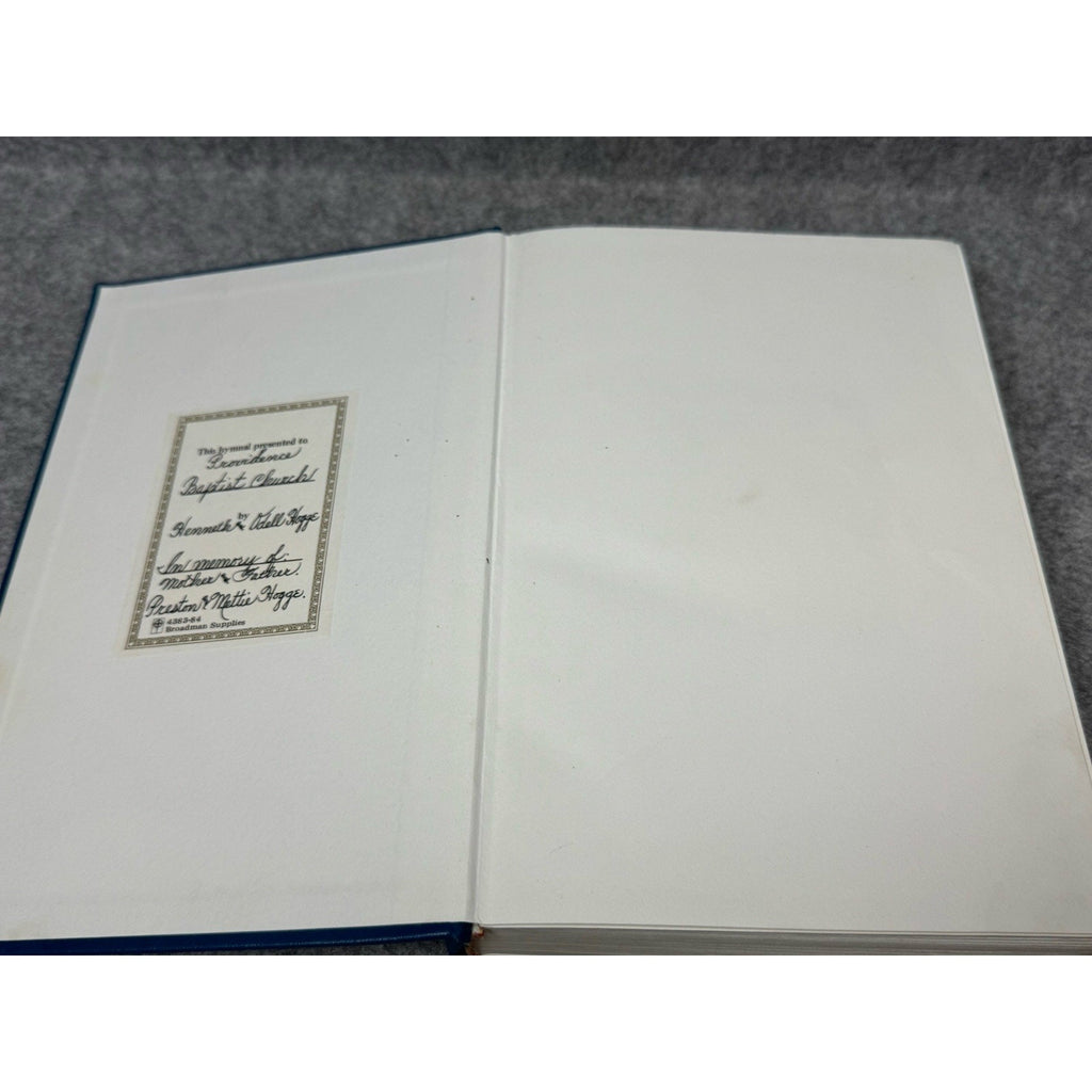 The Baptist Hymnal 1991 Convention Press Prussian Blue Hardcover Clean