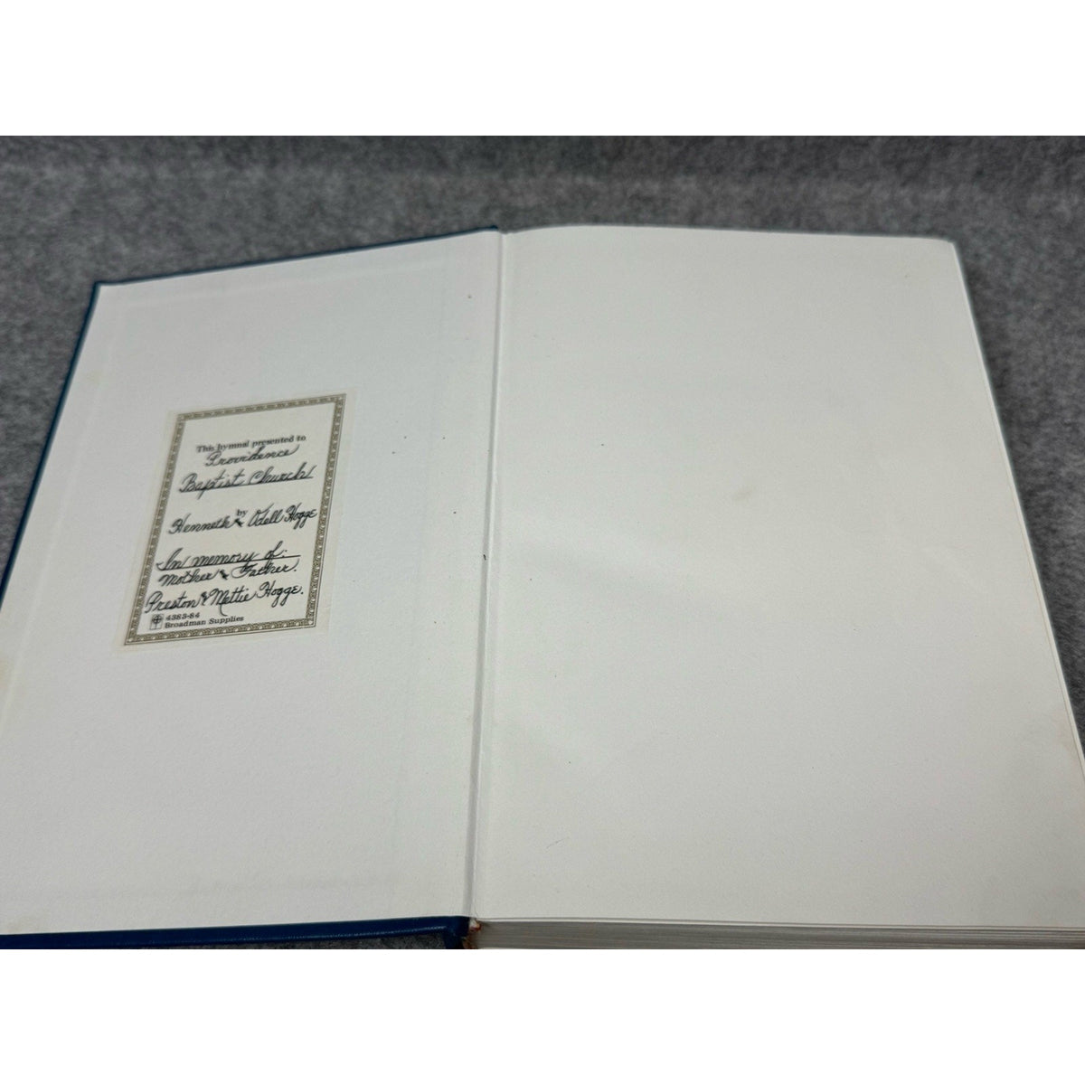 The Baptist Hymnal 1991 Convention Press Prussian Blue Hardcover Clean