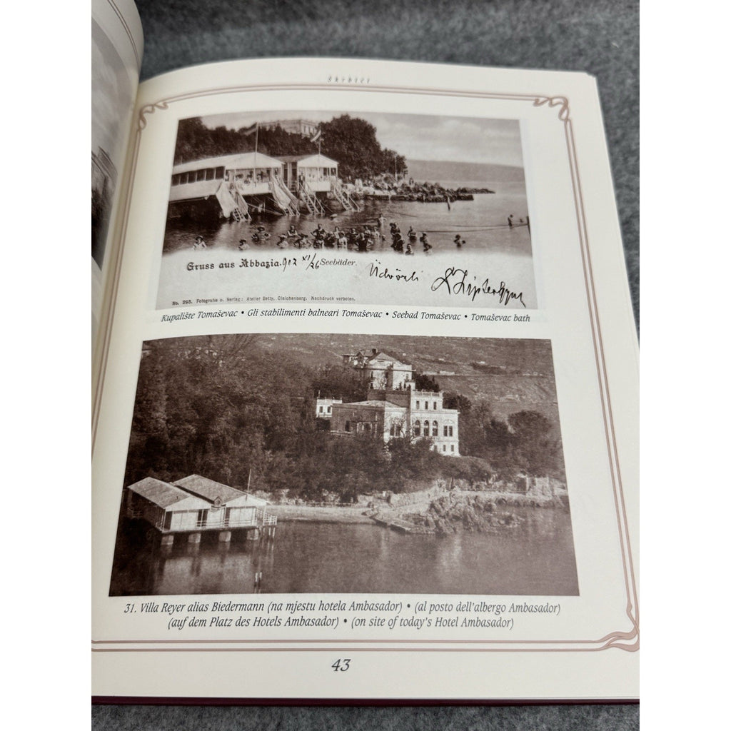 Opatija Abbazia A Stroll Through Space and Time Amir Muzur HC 2000 History